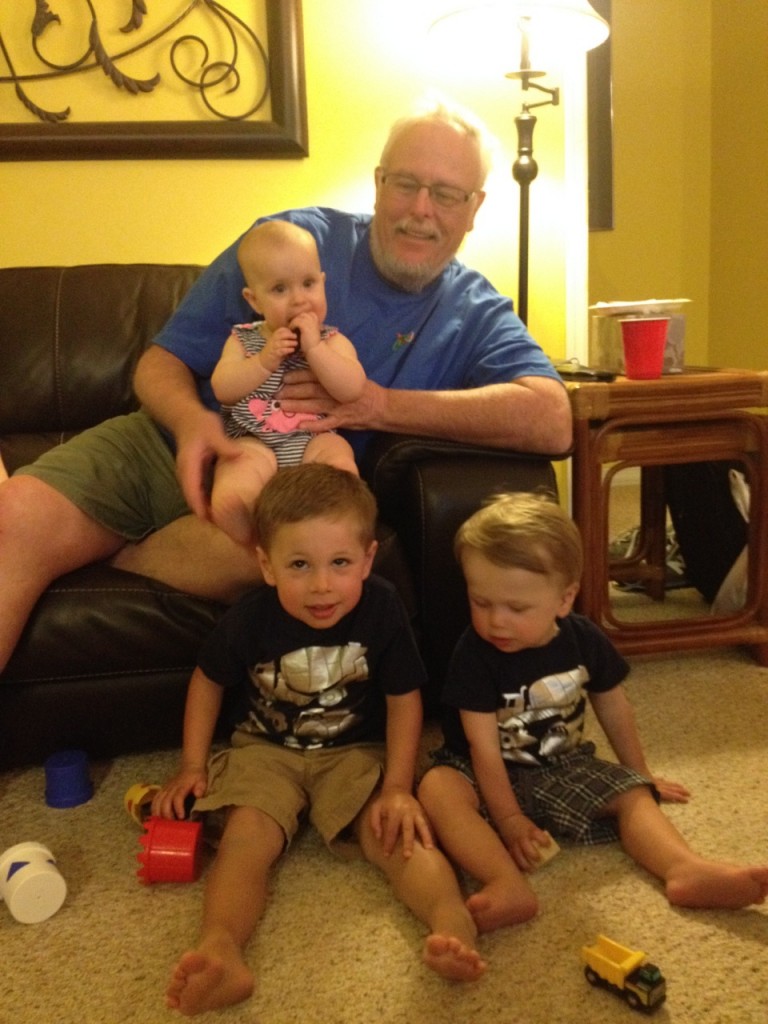 Papaw and the Grandkids
